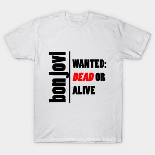 Bon Jovi Wanted Dead Or Alive 2 T-Shirt